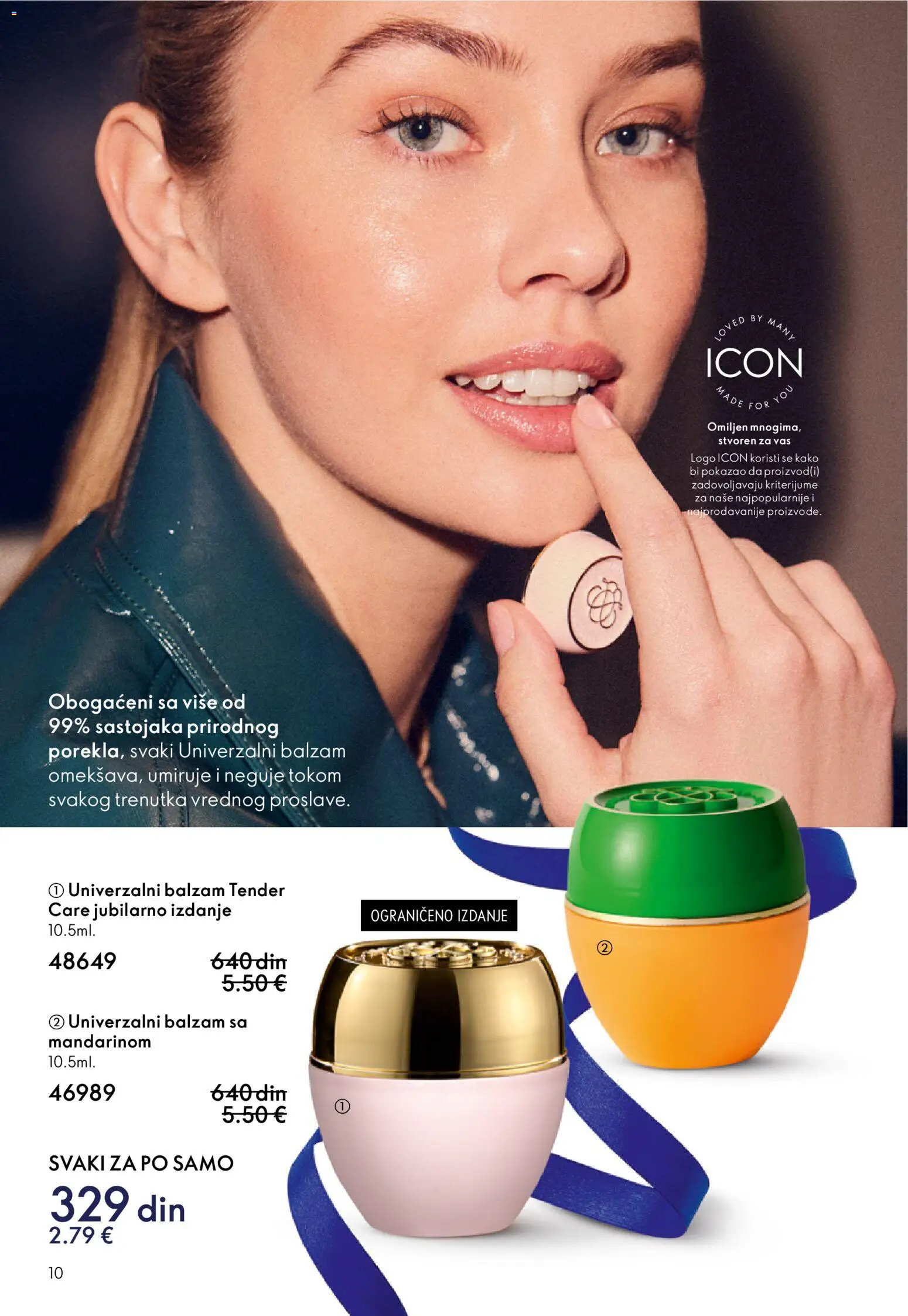 Oriflame katalog - važi od 10.12.2025 | Strana: 10 | Proizvode: Balzam