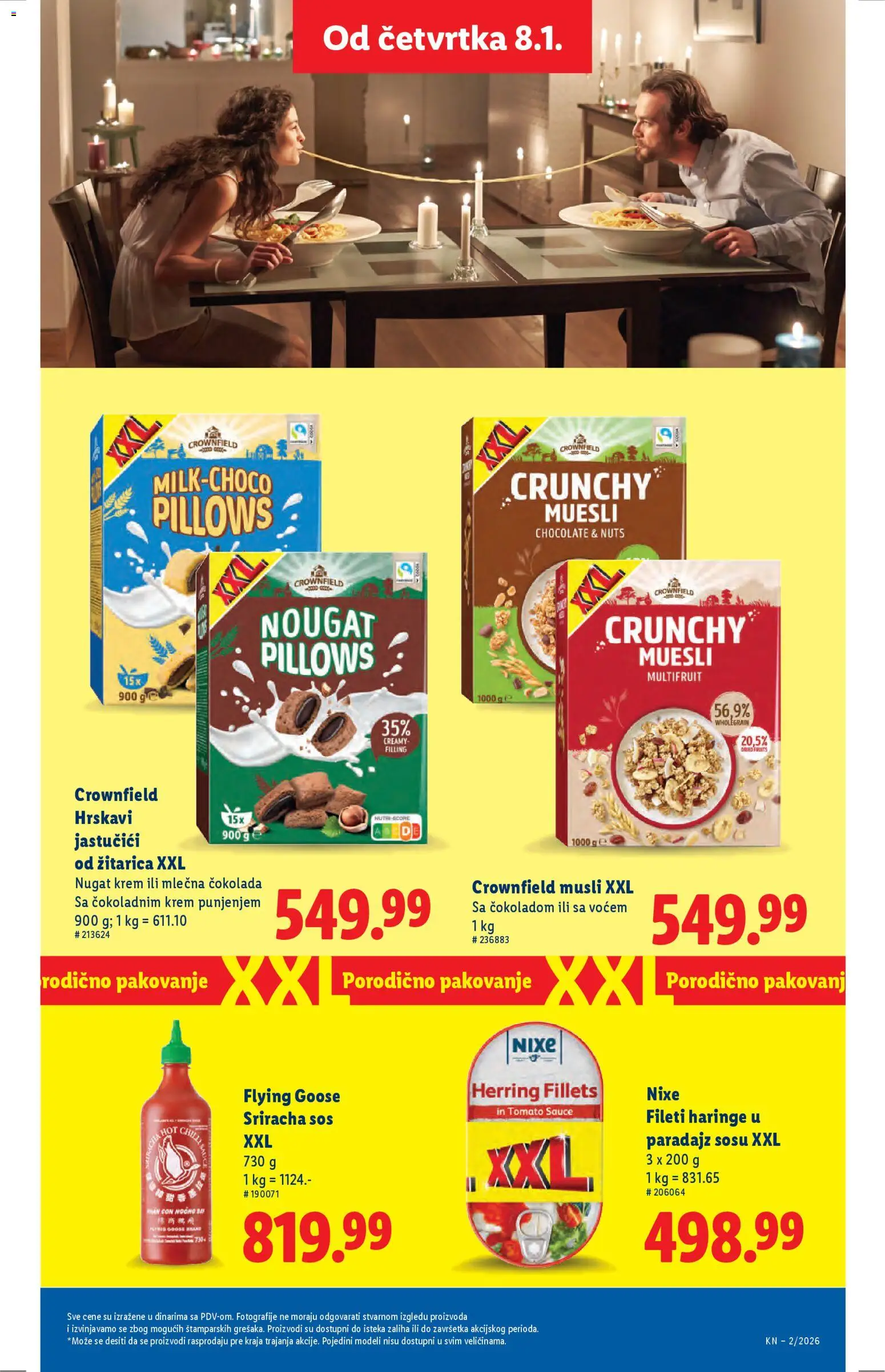 Lidl katalog - važi od 08.01.2026 | Strana: 37 | Proizvode: Musli, Pakovanje, Čokolada, Paradajz