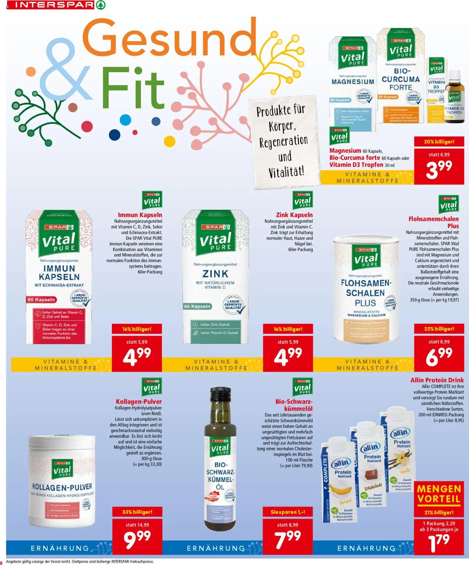 Interspar Flugblatt - Burgenland gültig ab 30.10.2025 | Seite: 8 | Produkte: Schokolade