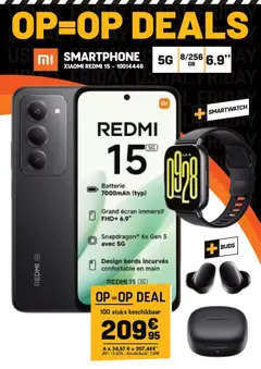 Electro Depot - Black Friday - Voorbeeld van een folder van Electro Depot, geldig van 26.11.2025 | Pagina: 13 | Producten: Smartphone, Smartwatch