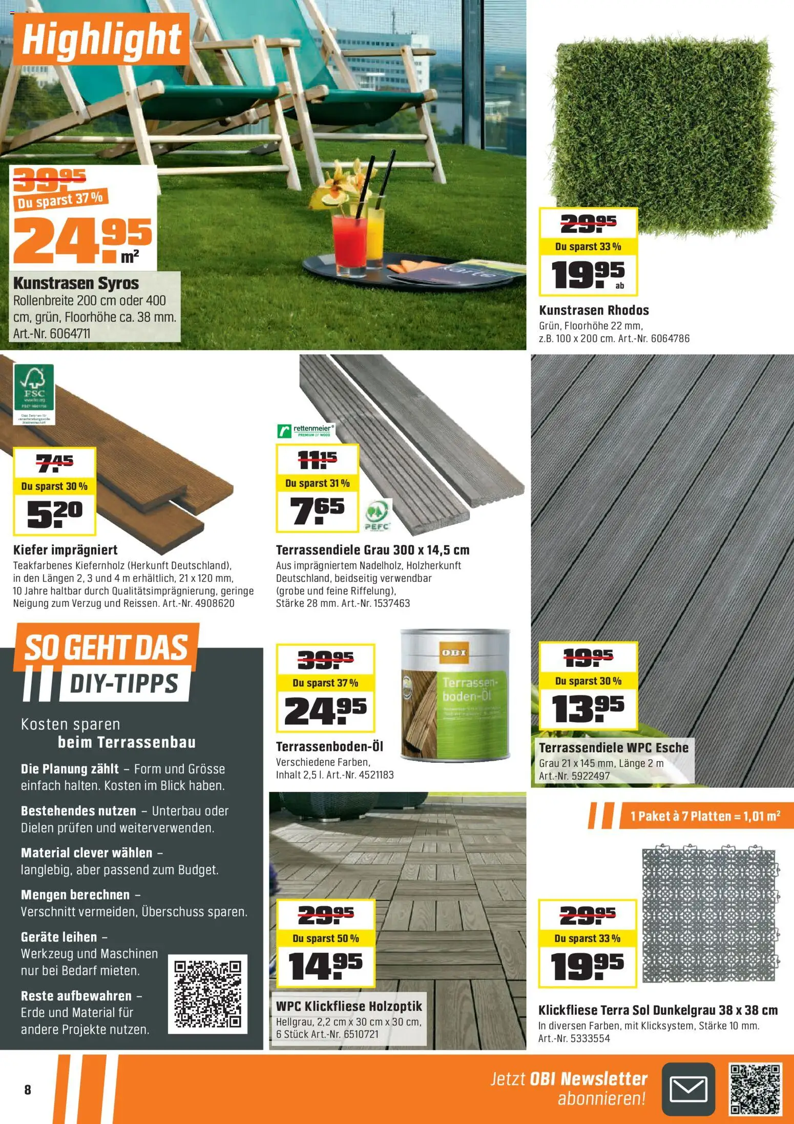 OBI - ALLES MACHBAR MIT OBI – gültig ab 17.03.2026 | Seite: 8