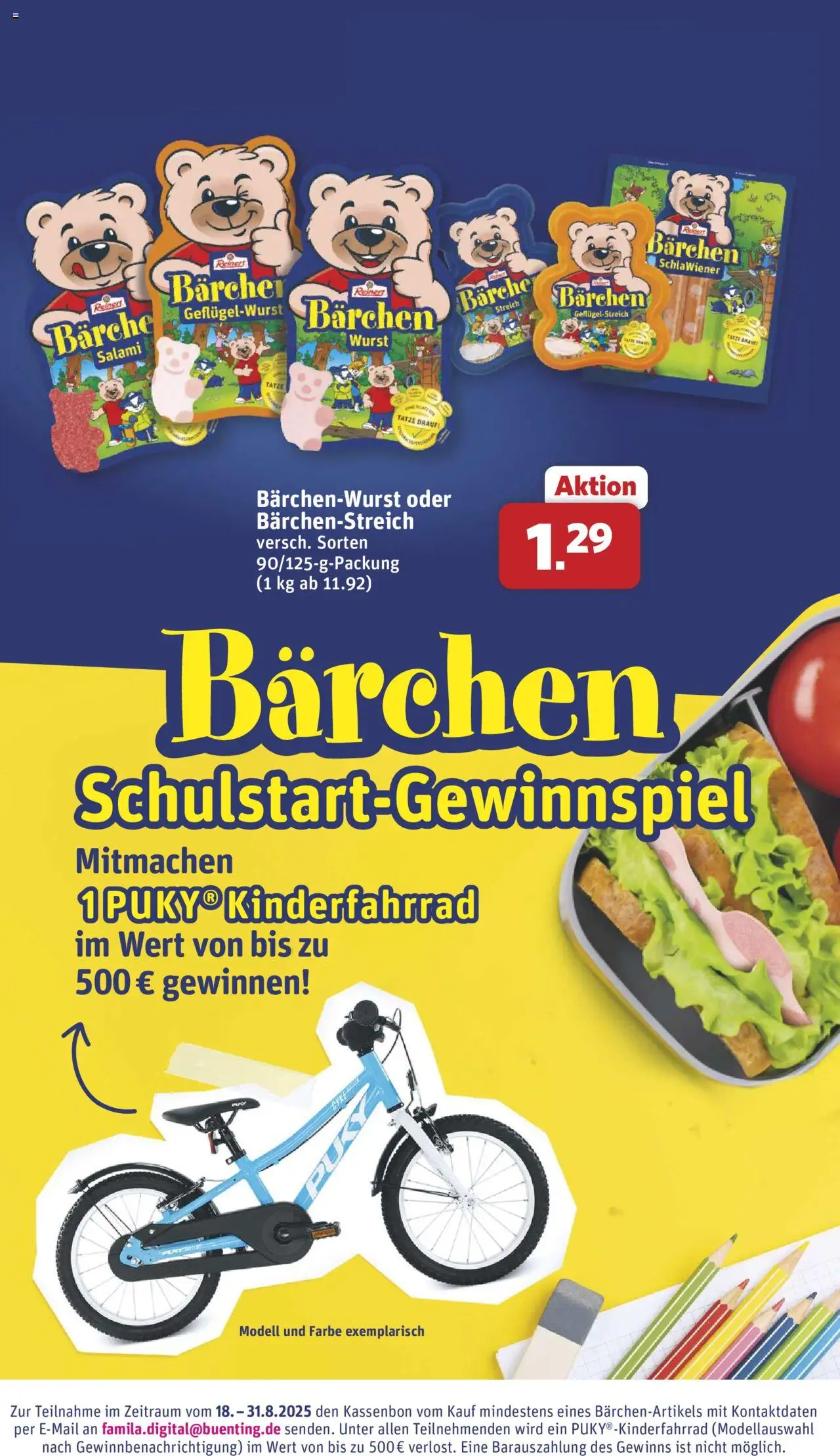 Famila Nordwest Prospekt 	 - gültig ab dem 18.08.2025 | Seite: 11 | Produkte: Wurst, Salami