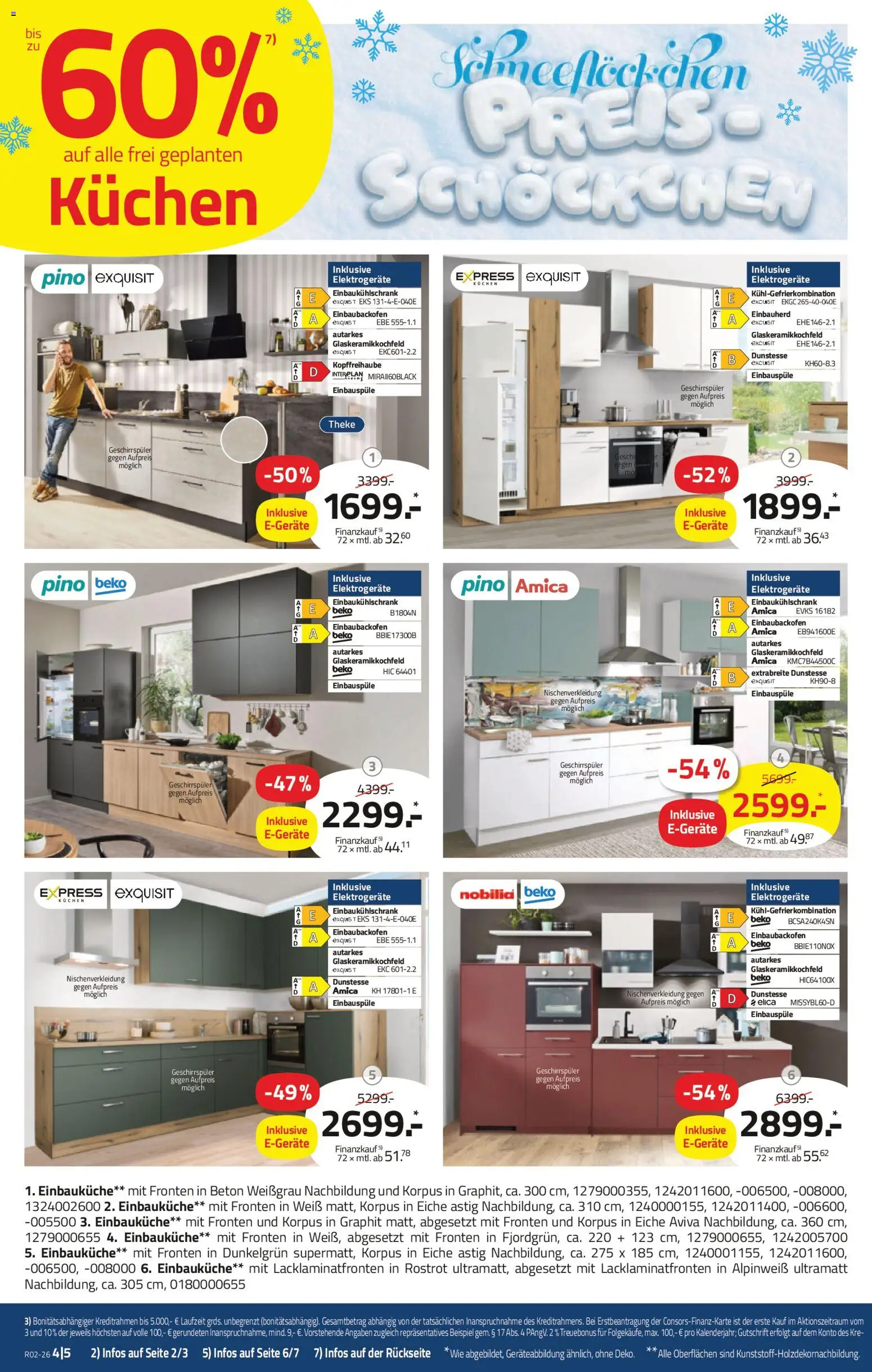 Roller Prospekt 	 – gültig ab 04.01.2026 | Seite: 10 | Produkte: Geschirrspüler, Einbauküche, Theke, Kühlgefrierkombination