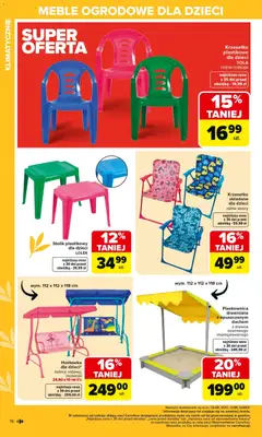 Pogląd oferty "Carrefour gazetka - Ogród" - ważna od 02.03.2026 | Strona: 16 | Produkty: Meble ogrodowe