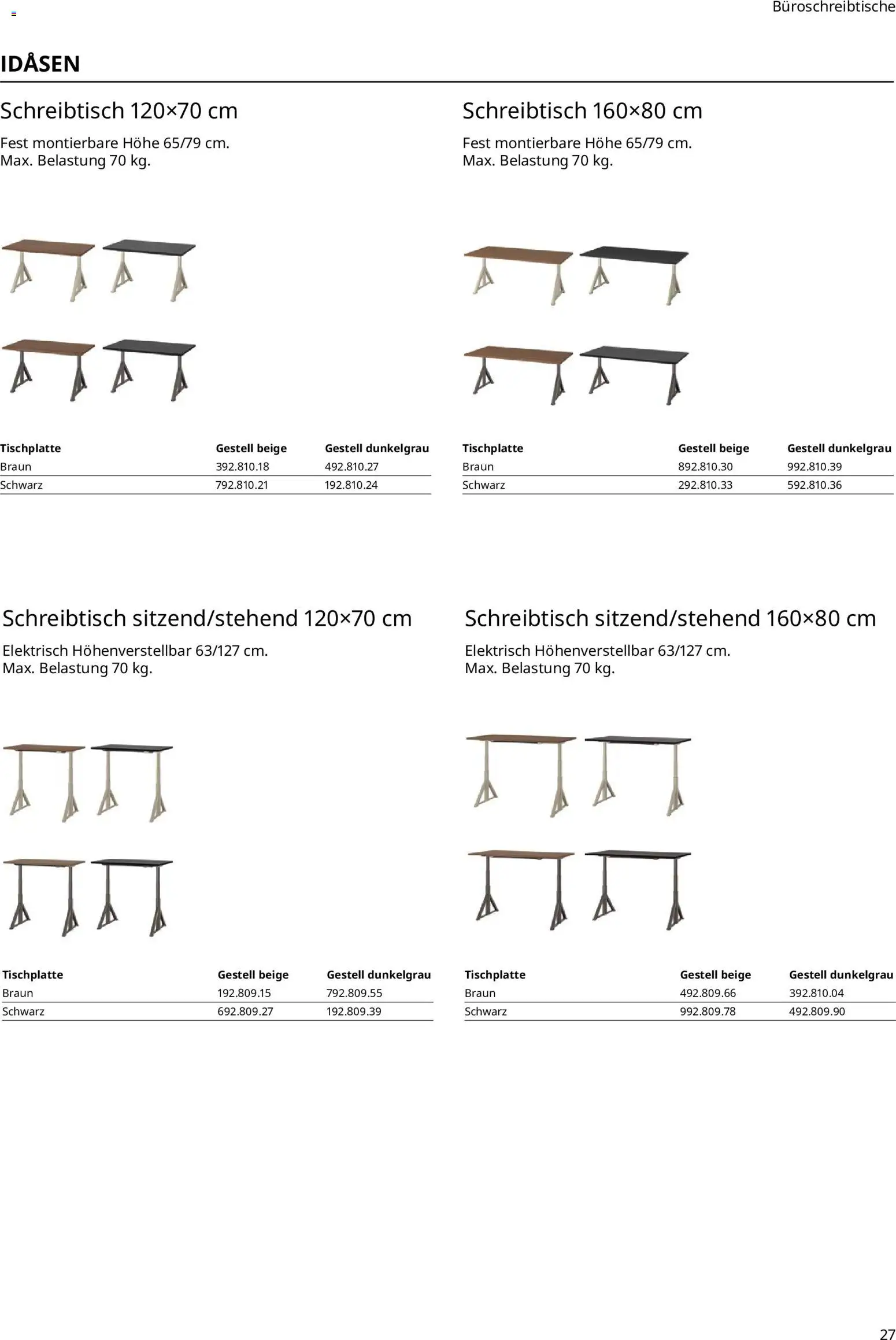 Ikea Büroeinrichtung – gültig ab 02.01.2026 | Seite: 27
