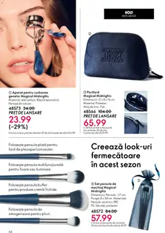 Ofertele Oriflame valabile de la 03.12.2025 | Pagină: 66 | Produse: Pungă, Portfard, Machiaj