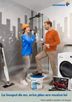 Ofertele Dedeman valabile de la 01.01.2026