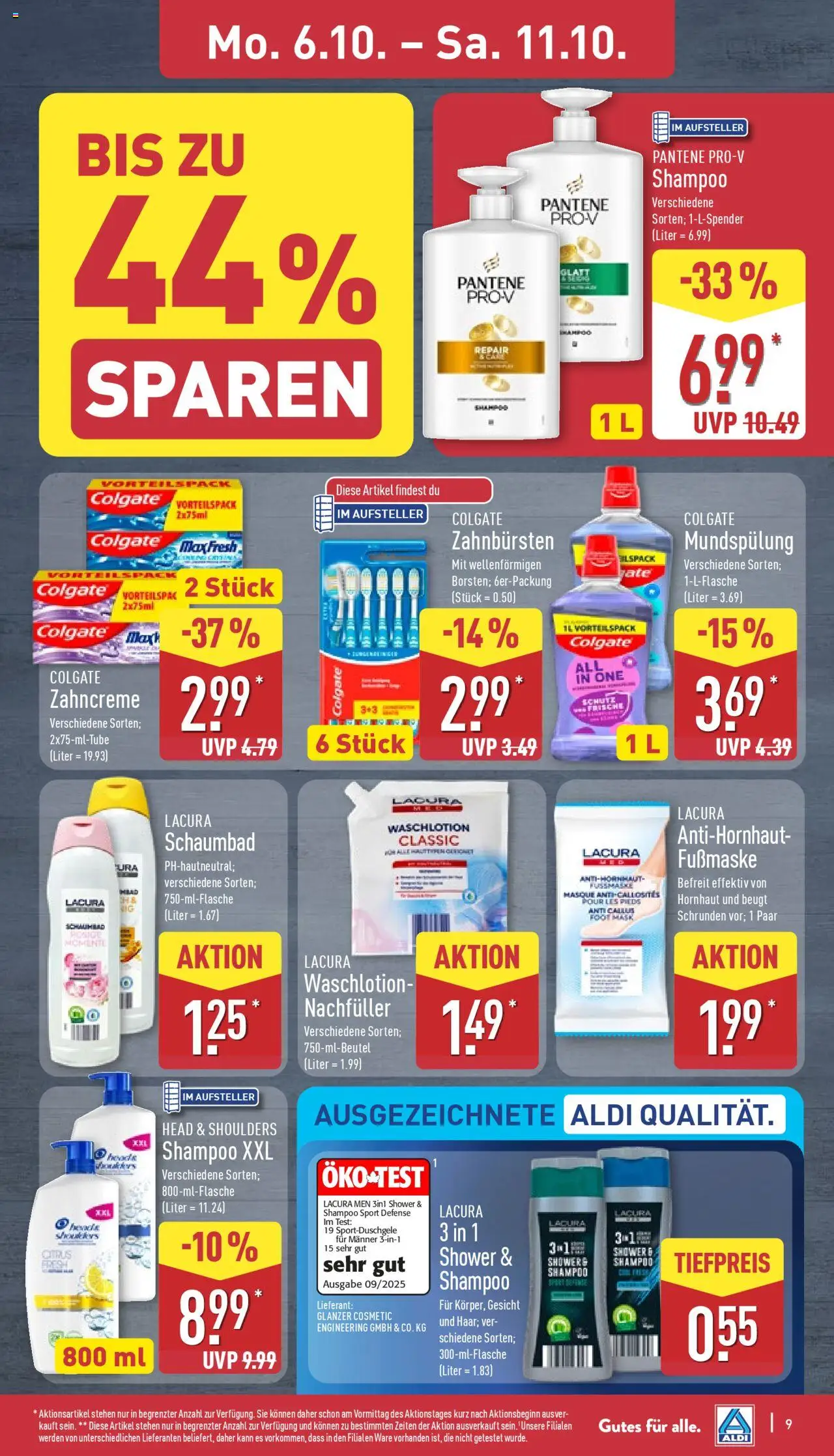 Aldi Prospekt 	 – gültig ab 06.10.2025 | Seite: 13 | Produkte: Martini, Salz, Limoncello, Ramazzotti