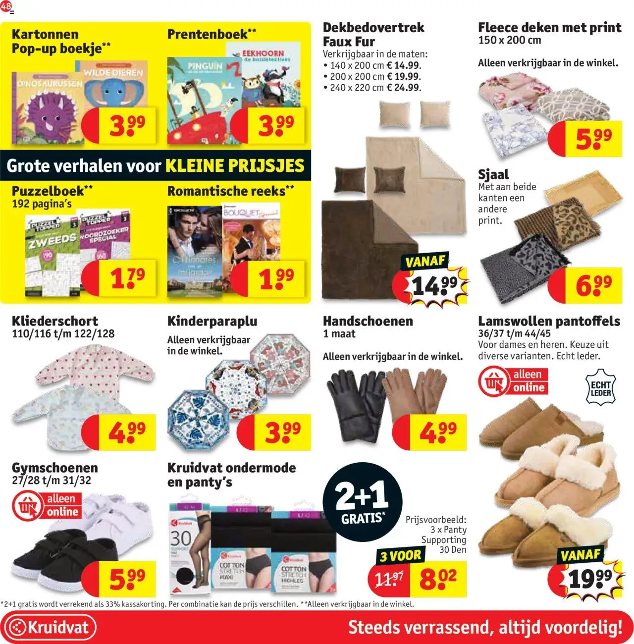 {H1} | Pagina: 50 | Producten: Slippers, Handschoenen, Deken, Panty