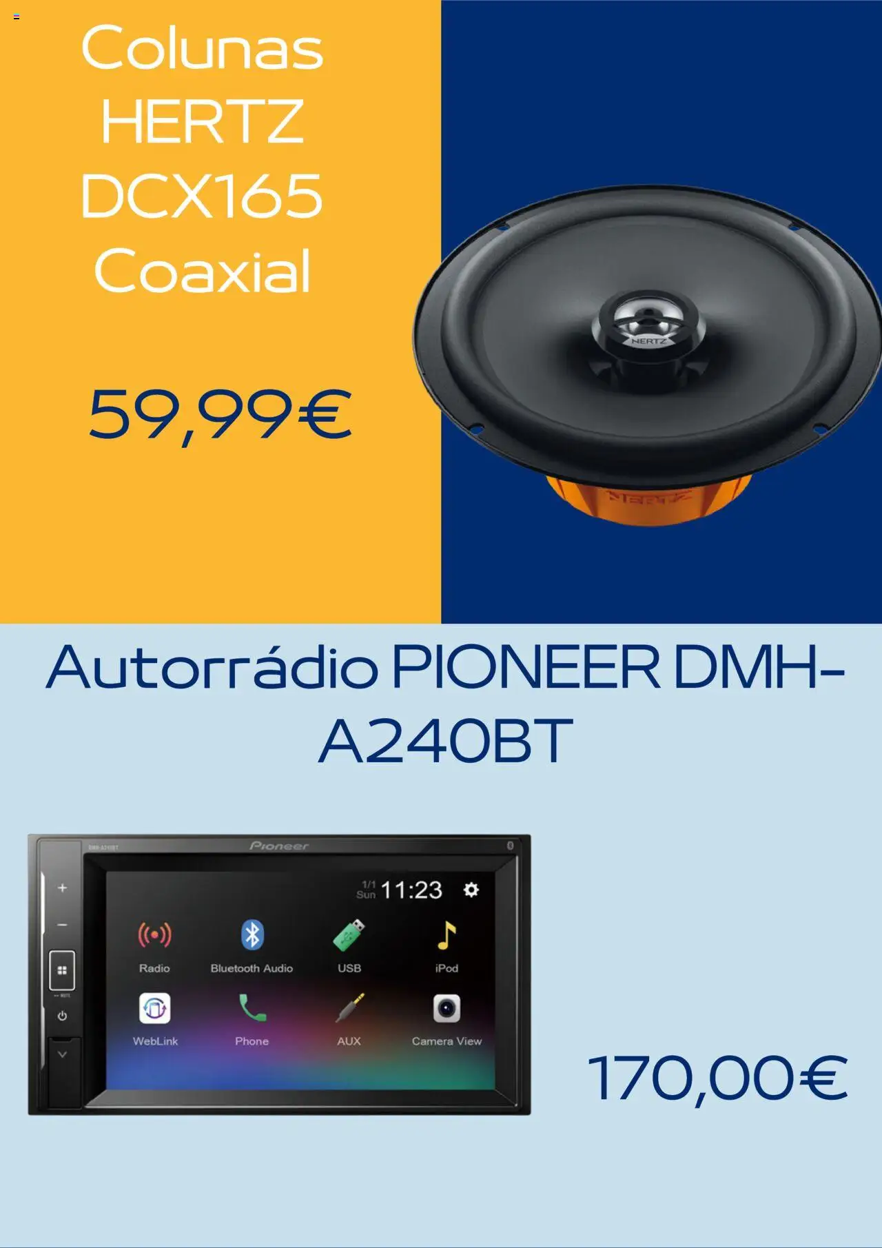 Norauto folheto │ válido de 01.10.2025 | Página: 3 | Produtos: Audio, Rádio, Câmera
