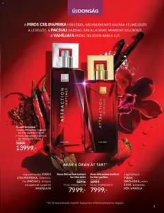 Avon akciós ujság - amely érvényes a következő dátumtól: 01.09.2025 | Oldal: 7 | Termékek: Kölni, Parfüm