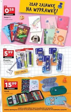 Biedronka gazetka od 28.07.2025 | Strona: 81 | Produkty: Notebook, Zeszyt
