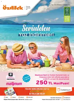 30.07.2025 tarihinden itibaren geçerli olan Özdilek kataloğu önizlemesi