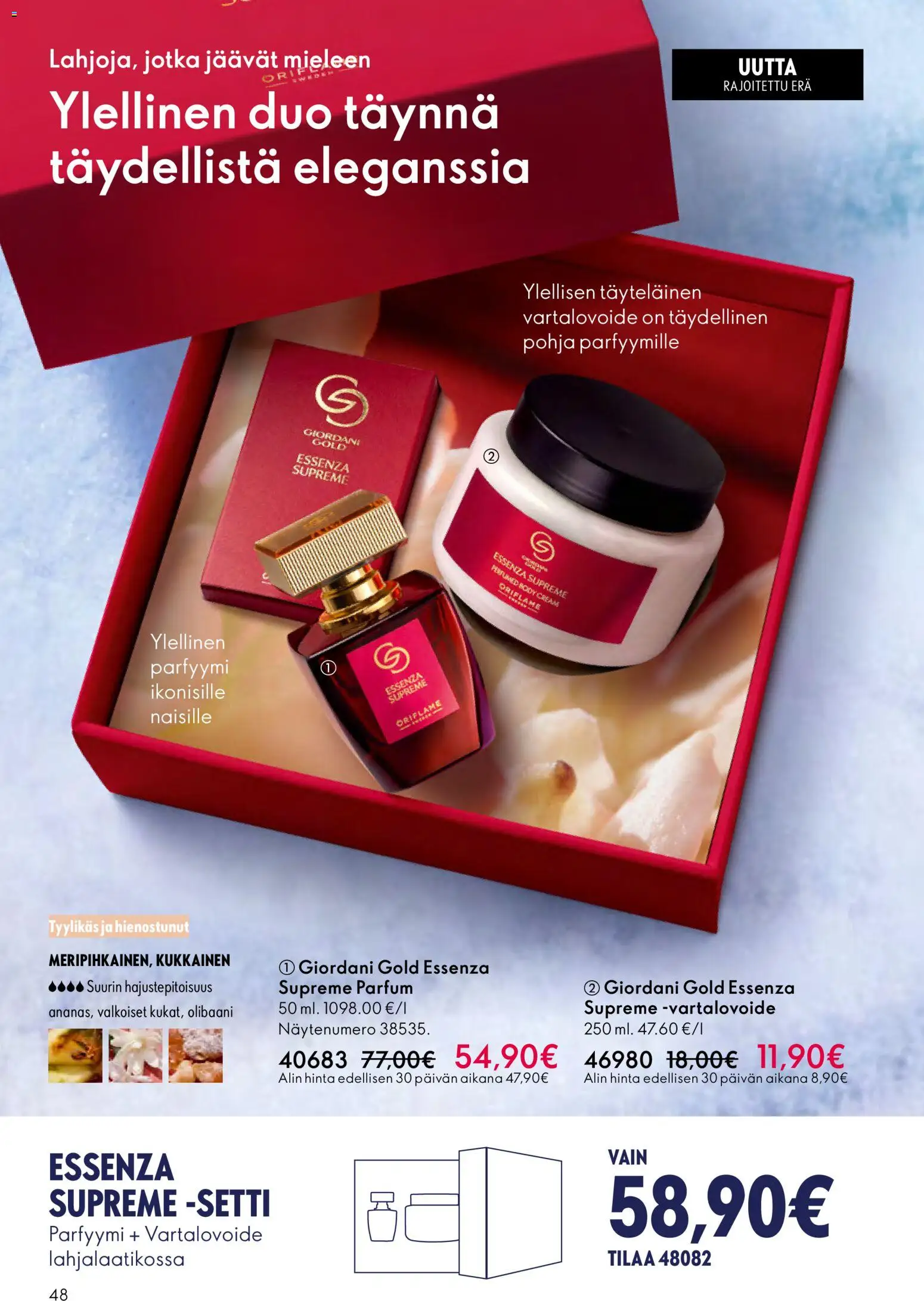 Oriflame - Esite 17 – voimassa 10.12.2025 alkaen | Sivu: 48 | Tuotteet: Vartalovoide