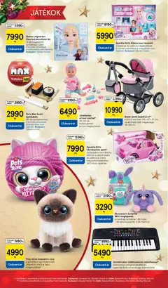 Tesco Karácsonyi katalógus - amely érvényes a következő dátumtól: 26.11.2025 | Oldal: 22 | Termékek: Játék, Játékok, Sushi, Játék babakocsi