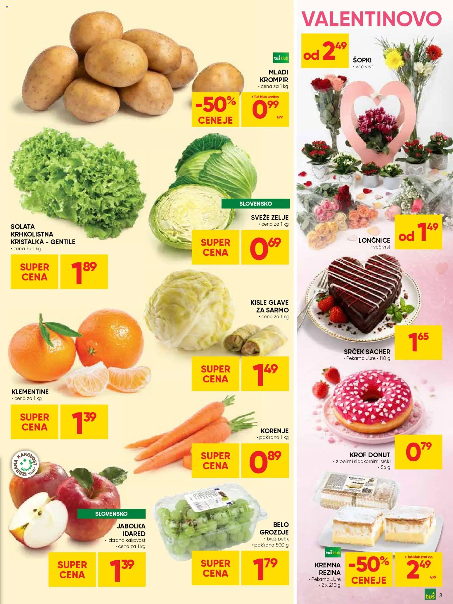 Novi Tuš katalog ponudbe – veljaven od 11.02.2026 | Stran: 3