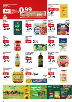 Anteprima del volantino bennet volantino 50% valido a partire dal 07.04.2026 | Pagina: 20 | Prodotti: Peperoni, Olio, Farina, Mutti