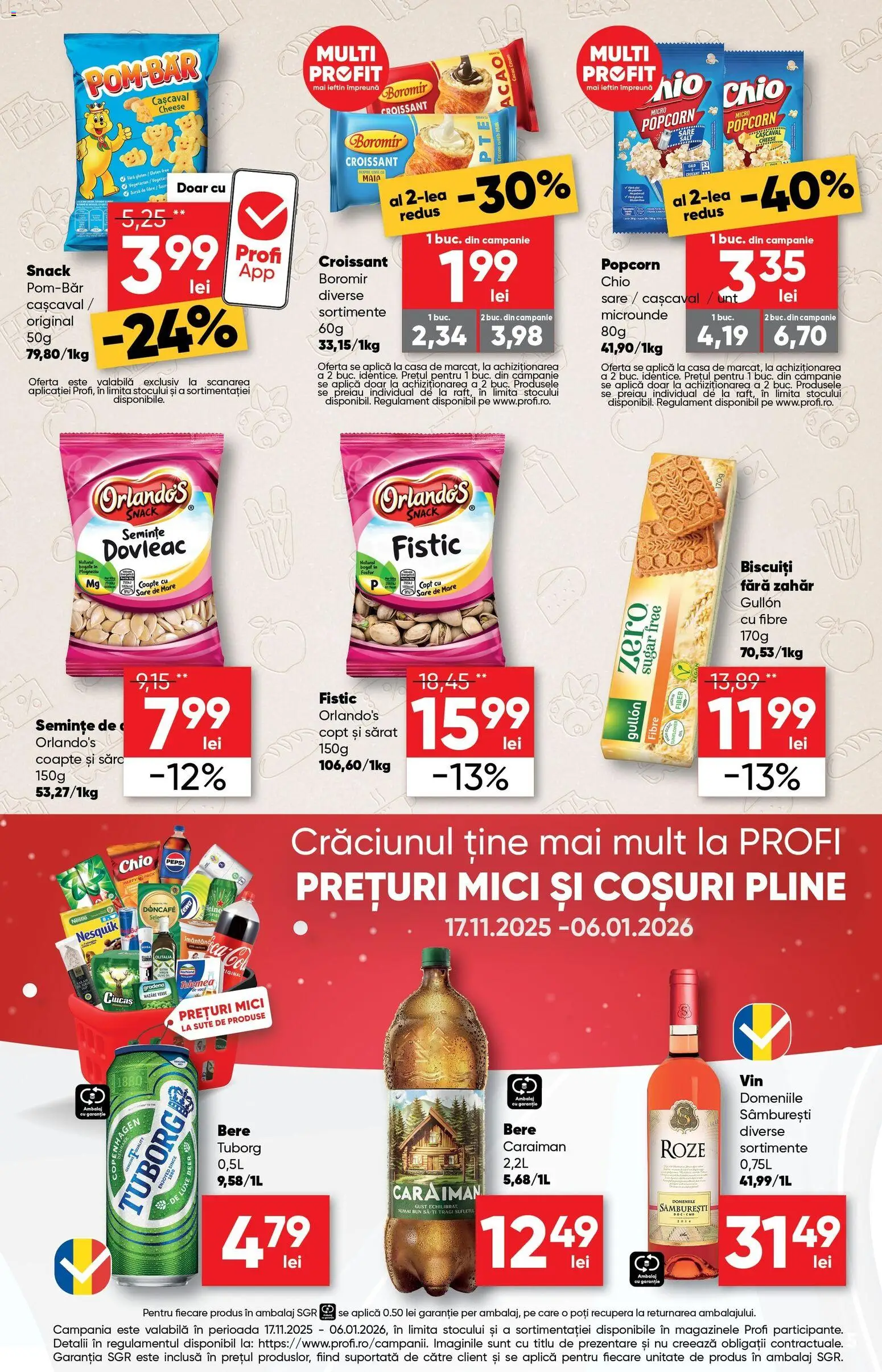 Noul catalog Profi – valabil de la 26.11.2025 | Pagină: 5 | Produse: Mazăre, Mici, Semințe, Sare