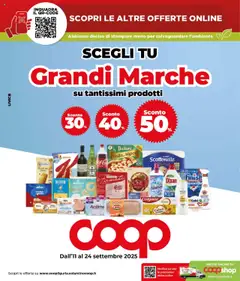 Anteprima del volantino COOP Genova catalogo valido a partire dal 11.09.2025