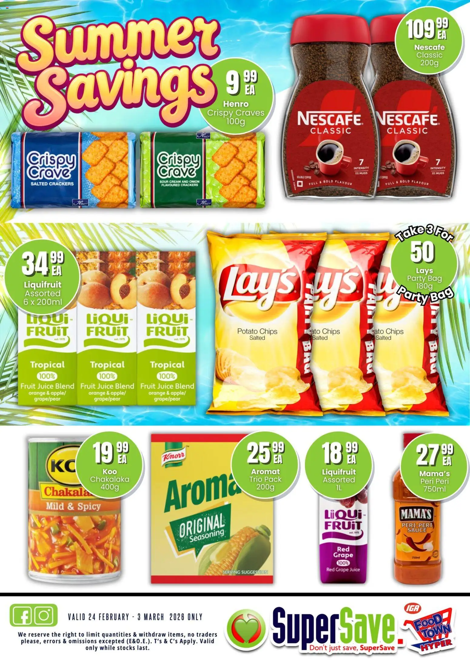 New Super Save catalogue – valid from 24.02.2026 | Page: 15 | Products: Sour cream, Seasoning, Cream, Aromat