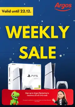 Preview of Argos - Weekly offers valid from 16.12.2025