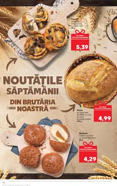 Ofertele Kaufland valabile de la 26.11.2025 | Pagină: 14 | Produse: Ciuperci, Mozzarella, Pâine, Levrek
