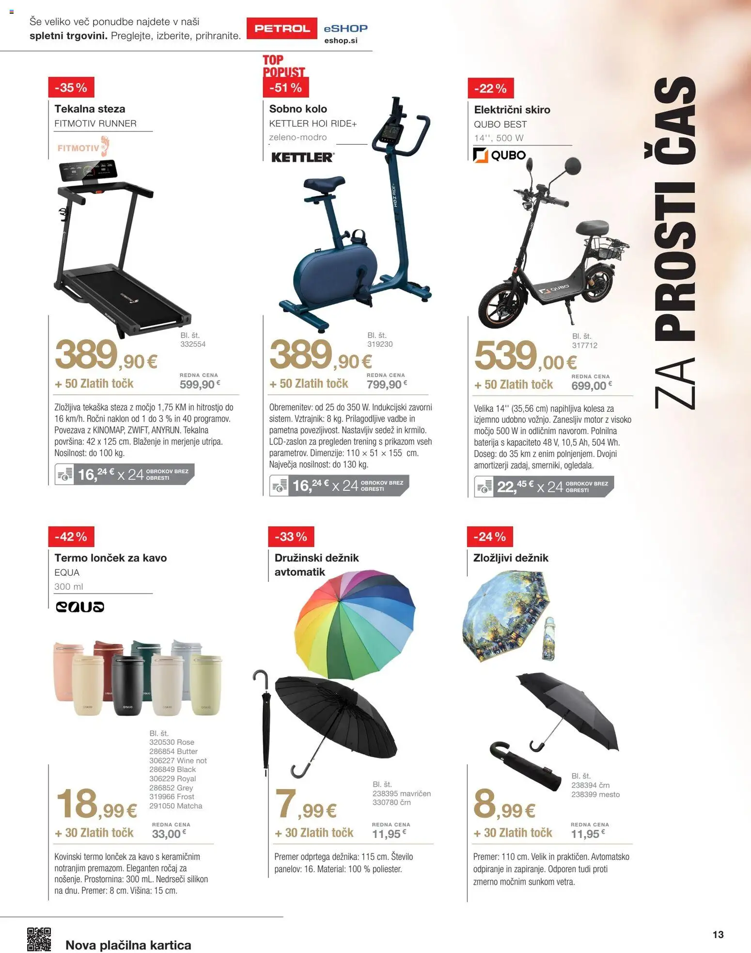 Novi Petrol katalog ponudbe – veljaven od 04.11.2025 | Stran: 20 | Izdelki: Baterija, Silikon, Deznik