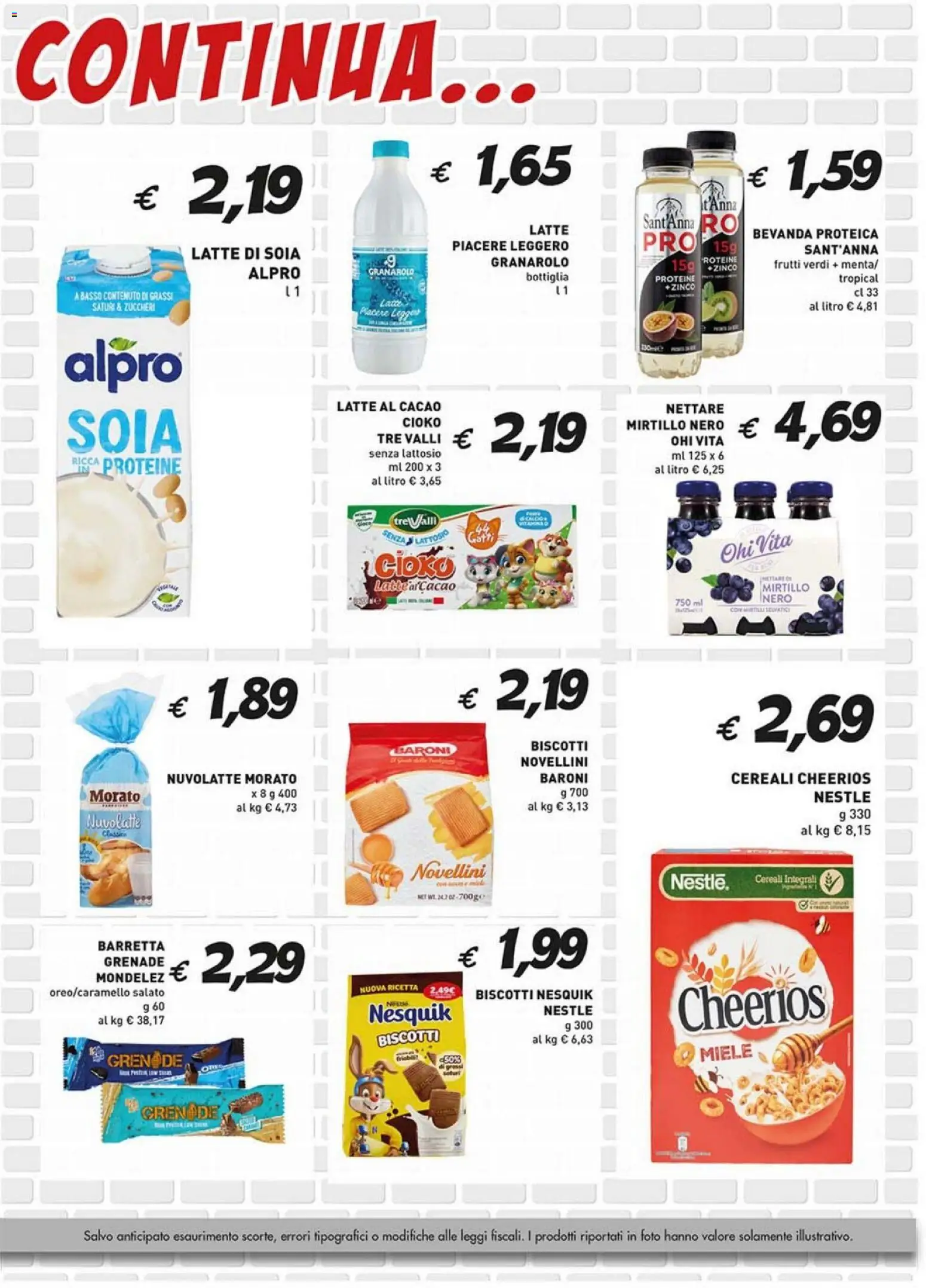 Volantino Coal del 09.04.2026 | Pagina: 5 | Prodotti: Biscotti, Latte, Barretta, Cacao