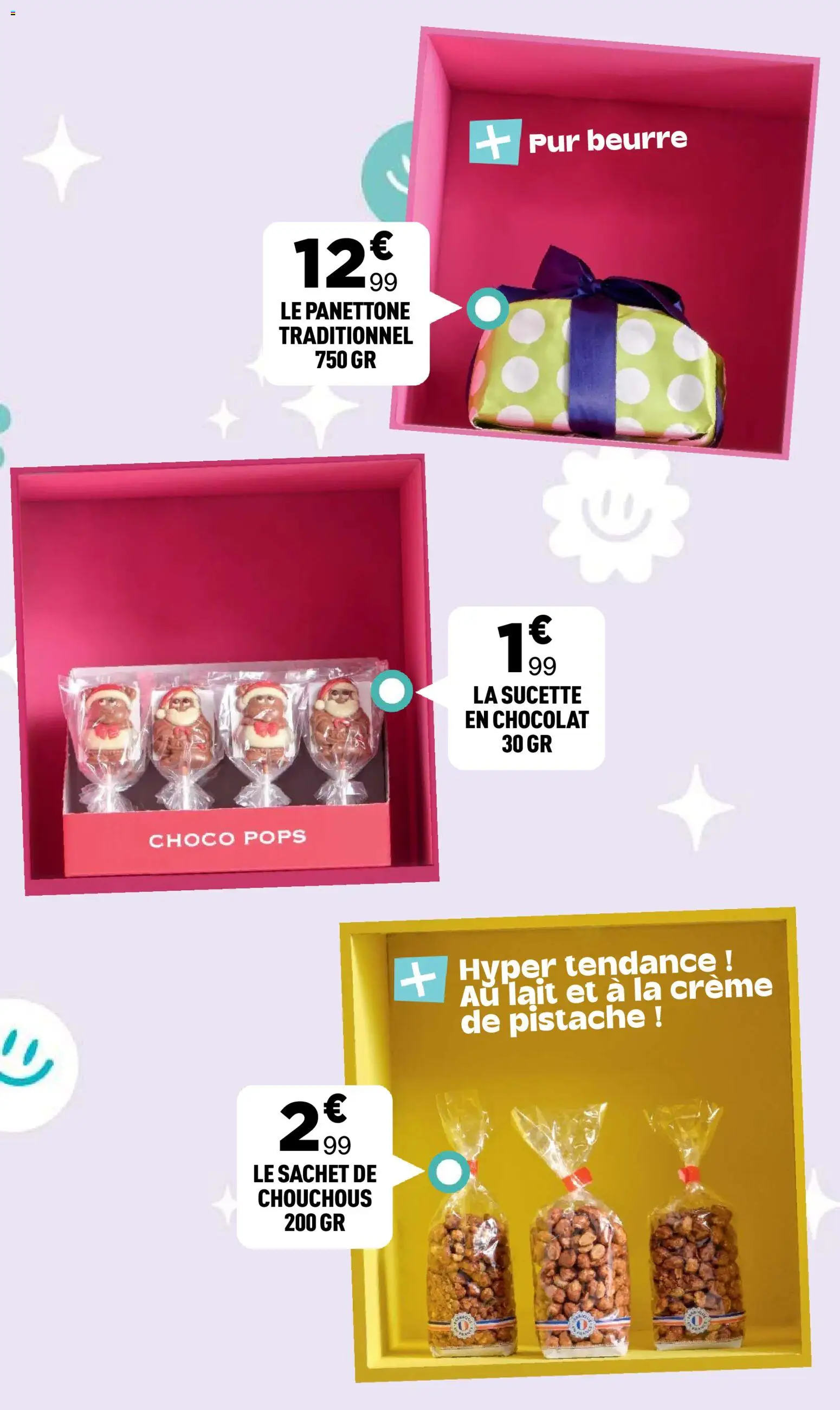 {H1} | Page: 31 | Produits: Panettone, Lait, Beurre, Chocolat