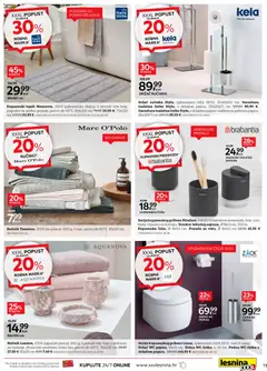 Katalog Lesnina - Pregled kataloga iz trgovine Lesnina, vrijedi od 01.12.2025 | Stranica: 11 | Proizvodi: Tepih, Četka, Ručnik