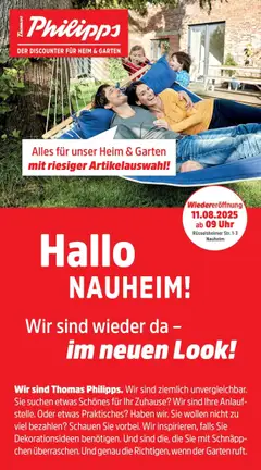 Thomas Philipps Prospekt Nauheim	  gültig ab dem 11.08.2025