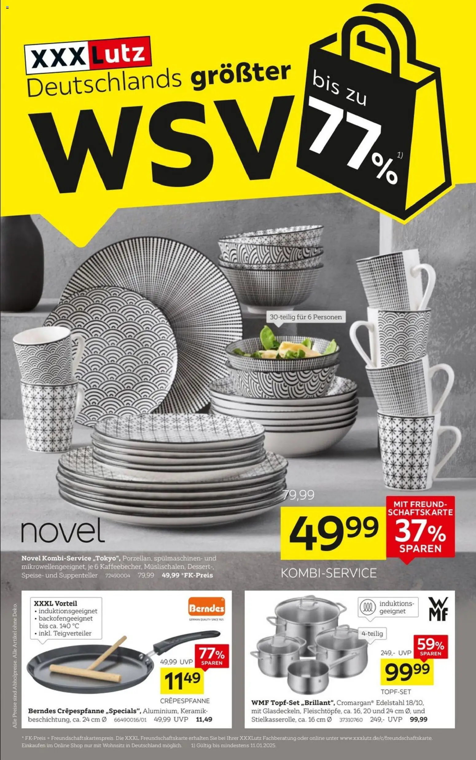 XXXL Lutz - Deutschlands größter WSV – gültig ab 27.12.2025 | Seite: 1