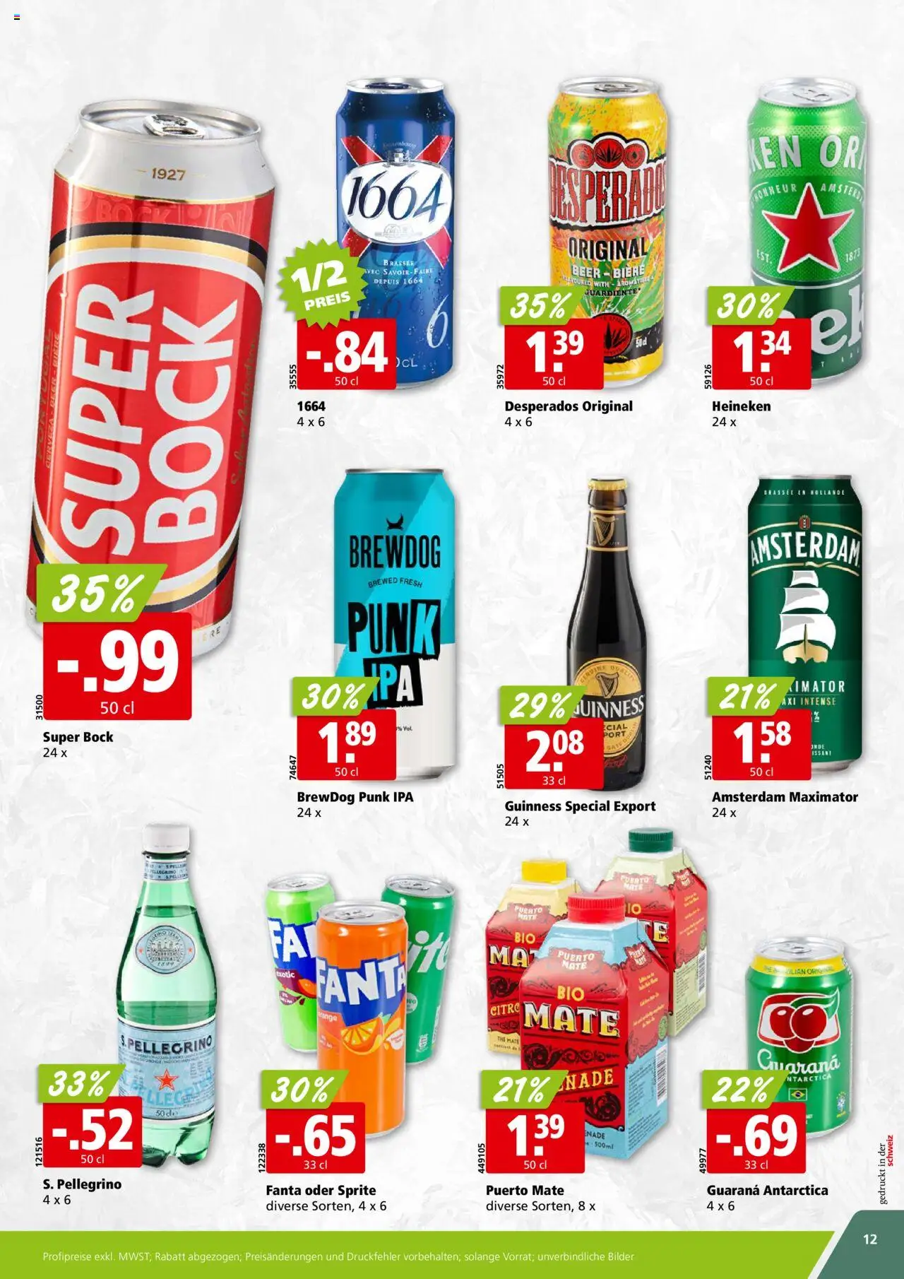 Aligro Aktionen Detaillisten – gültig ab 08.09.2025 | Seite: 12 | Produkte: Fanta, Sprite, Bilder