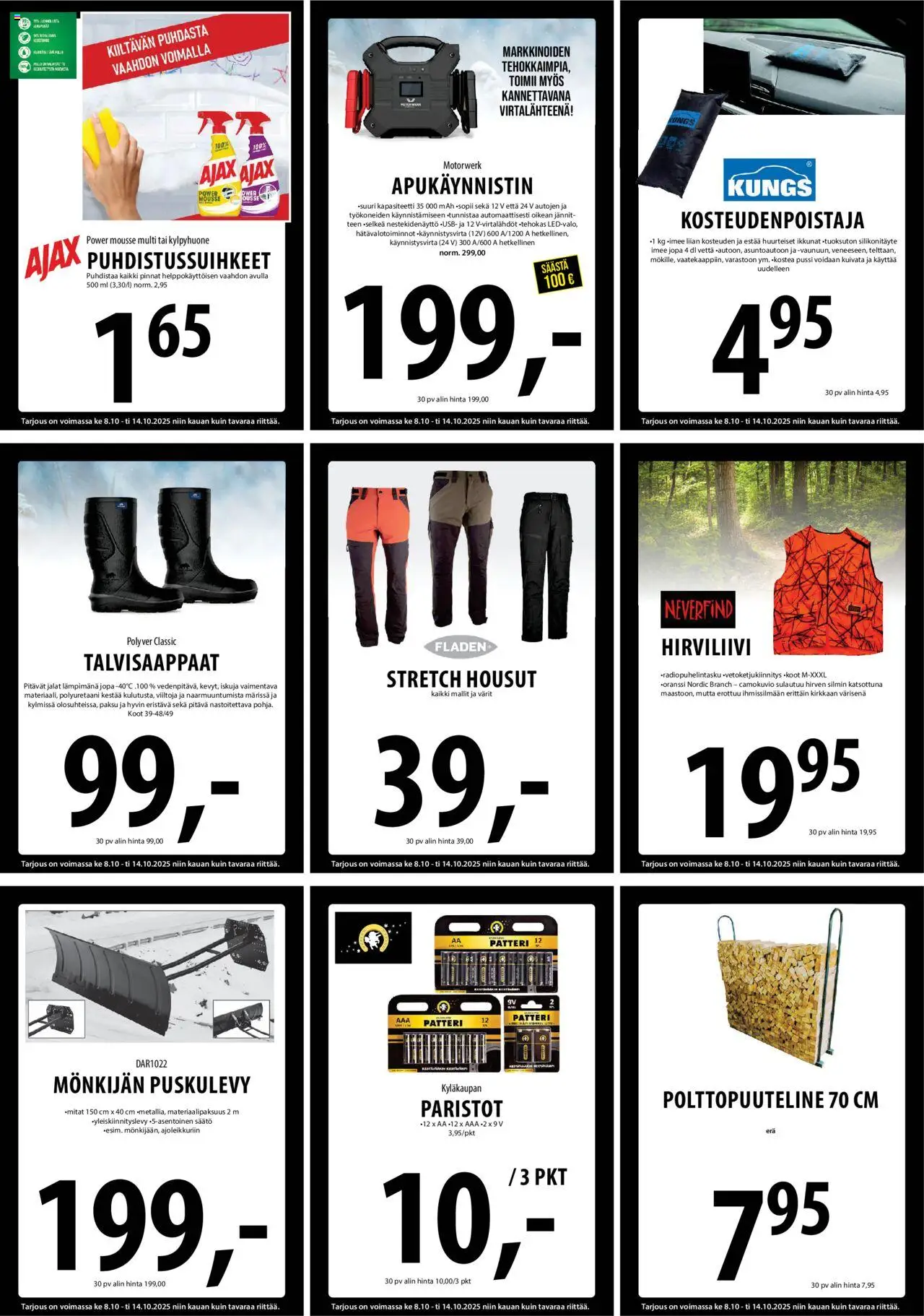 Tuuri tarjoukset – voimassa 08.10.2025 alkaen | Sivu: 18 | Tuotteet: USB, Mousse, Patteri, Paristot
