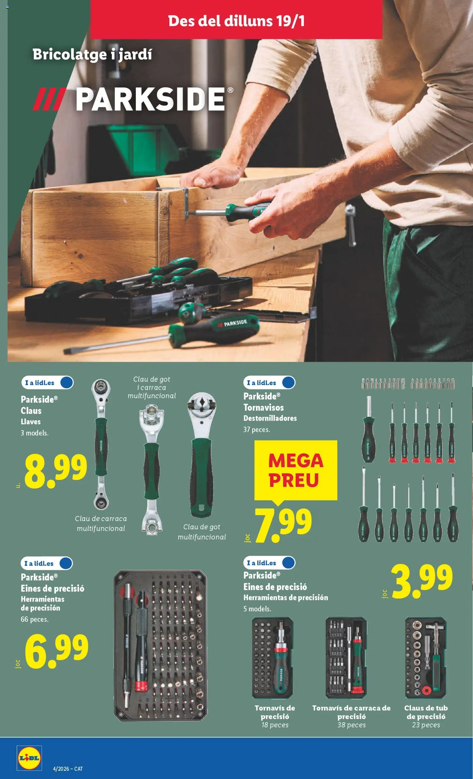 Lidl folleto de bazar │ válido desde el 19.01.2026 | Página: 4