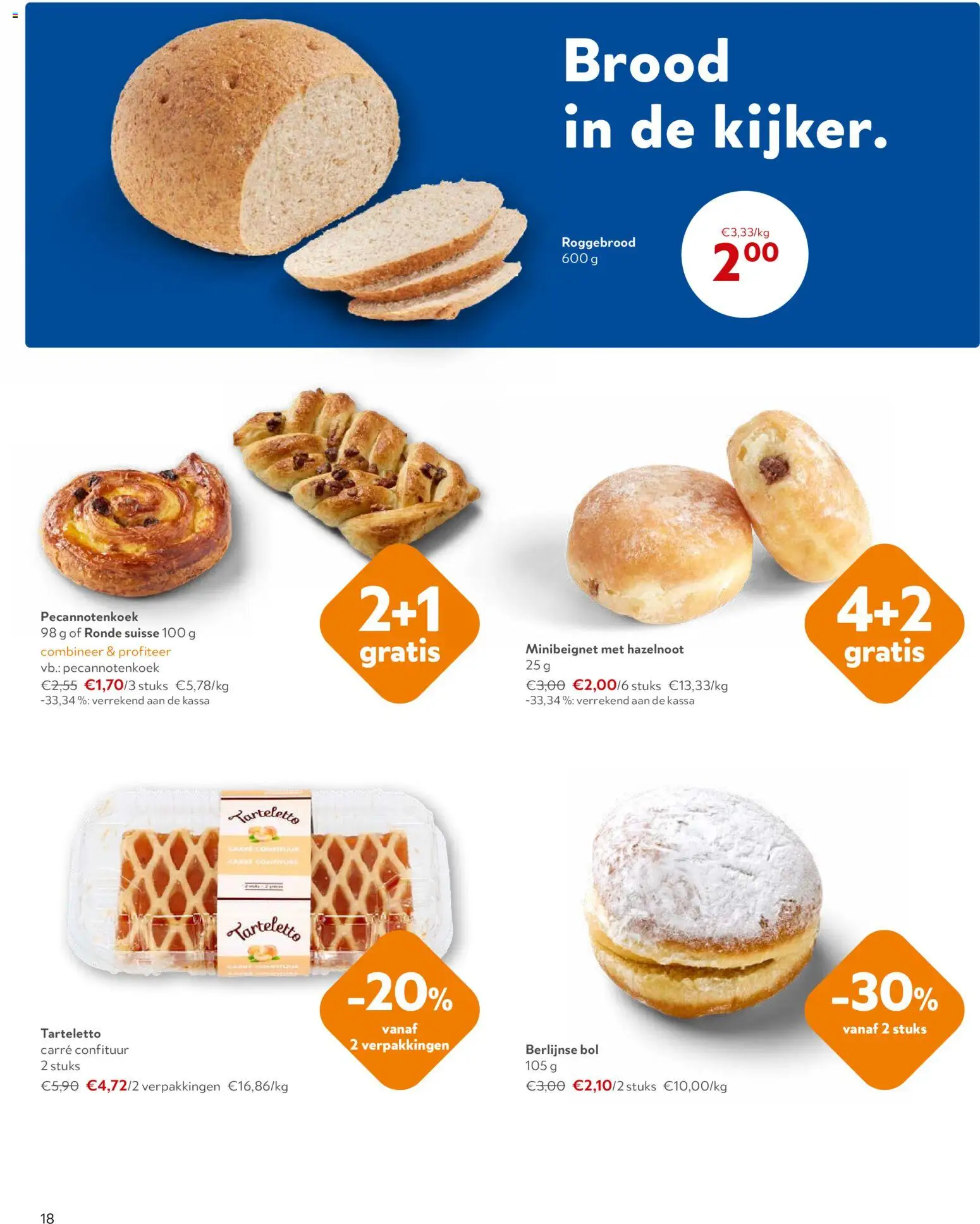 {H1} | Pagina: 18 | Producten: Bol, Brood