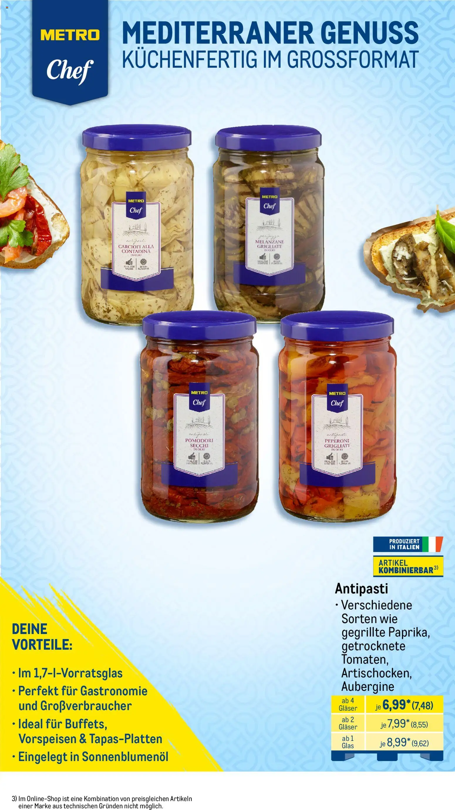 Metro Monats-Menü – gültig ab 01.05.2026 | Seite: 16 | Produkte: Sonnenblumenol, Aubergine