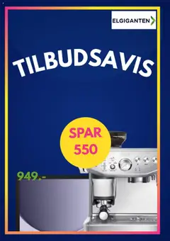 Eksempel på tilbudsavis Elgiganten - Tilbudsavis fra butik Elgiganten gyldig fra 17.08.2025