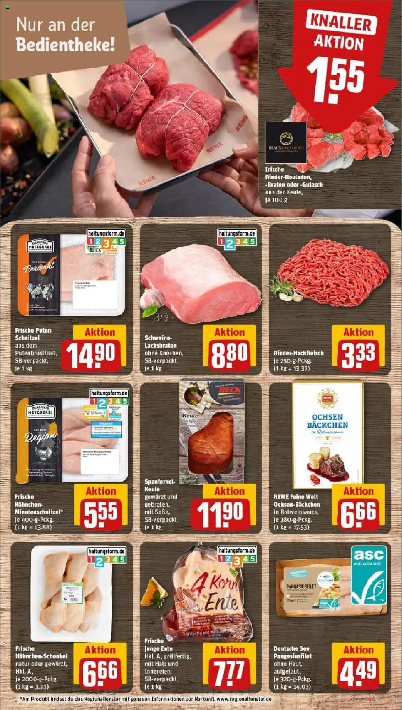 Rewe prospekt Berlin / Prenzlauer Berg	 – gültig ab 28.09.2025 | Seite: 12 | Produkte: Hahnchen, Schnitzel, Gulasch, Ente