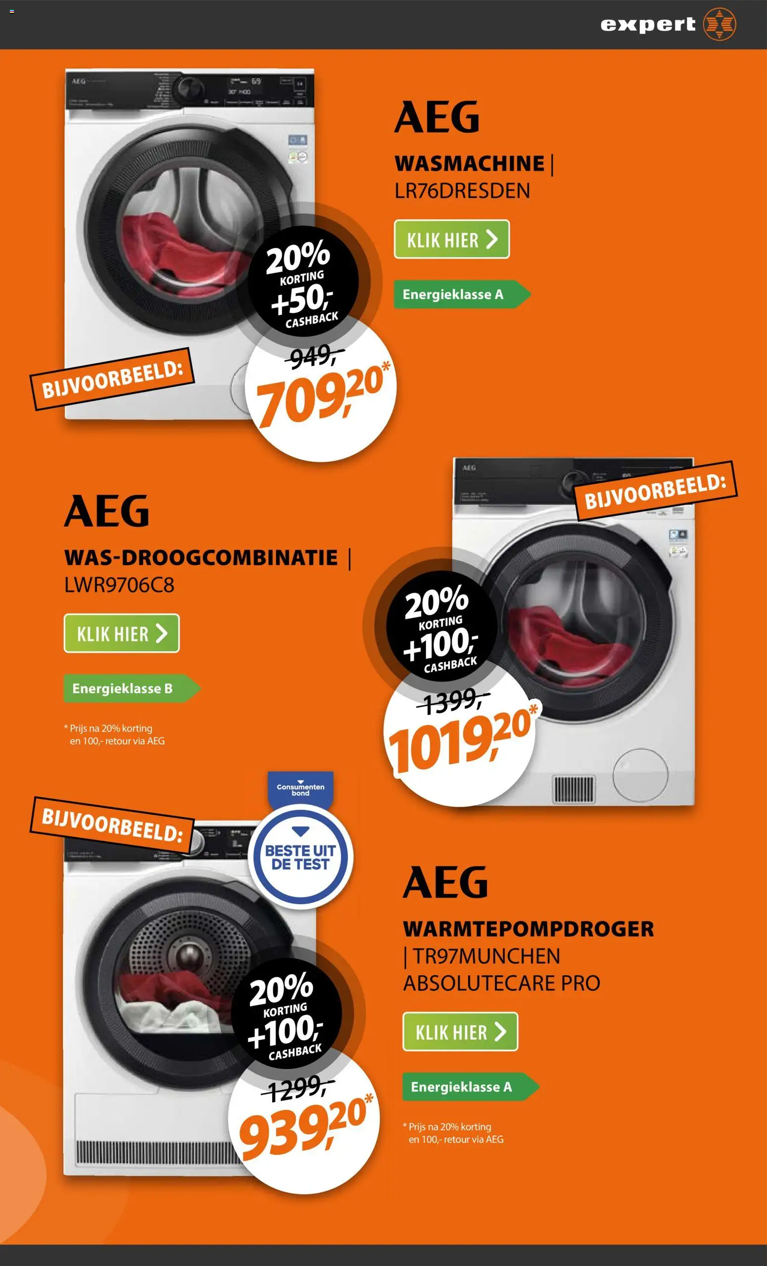 {H1} | Pagina: 15 | Producten: Wasmachine