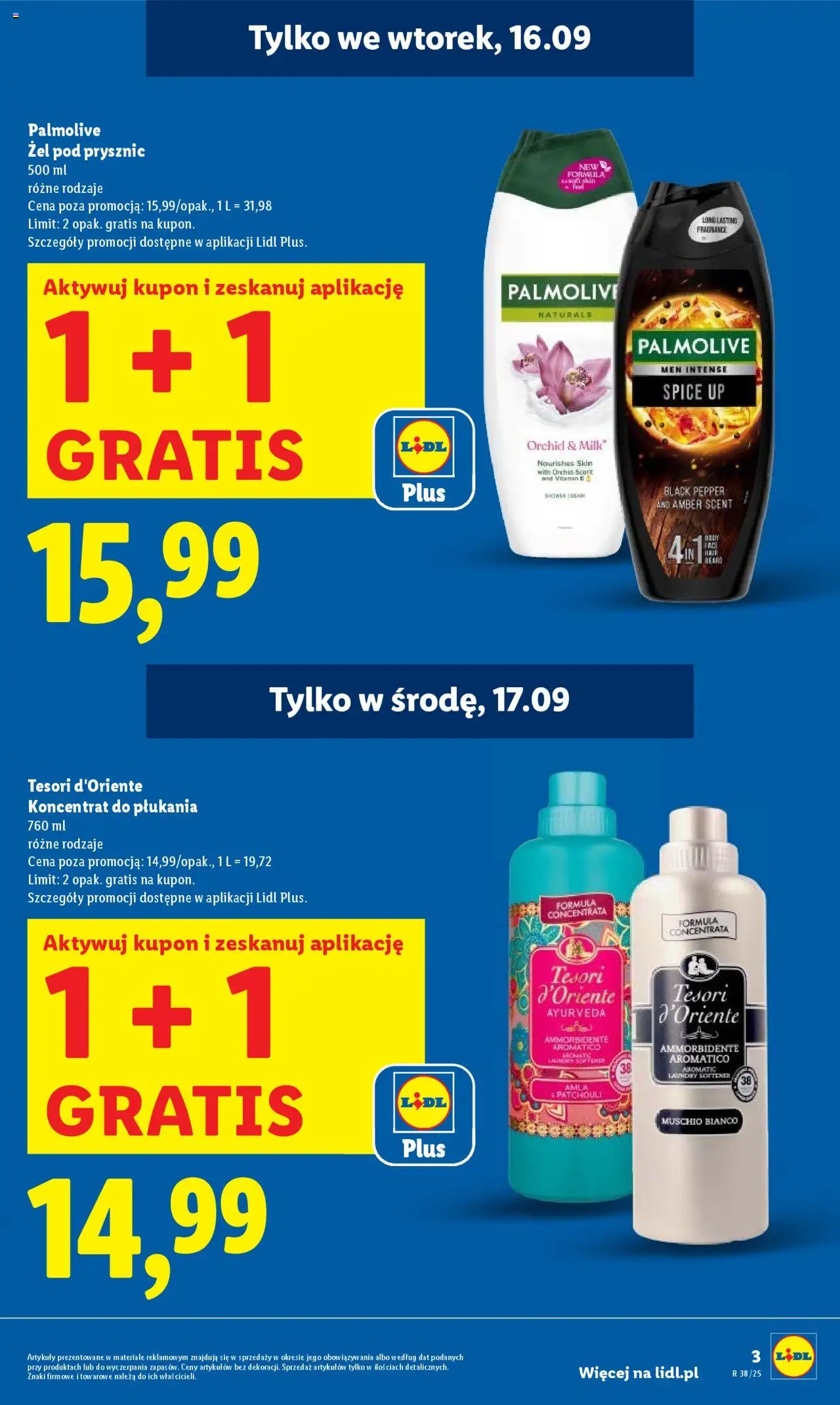 Lidl Gazetka od 15.09.2025 | Strona: 3