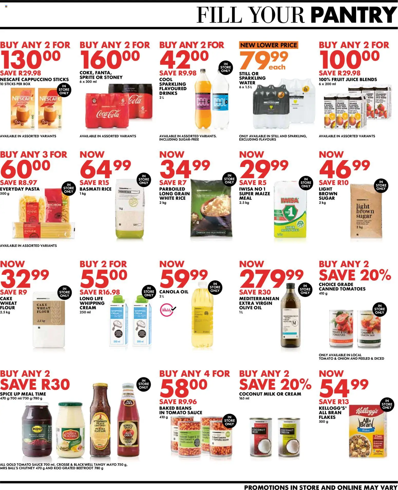 New Woolworths catalogue – valid from 09.03.2026 | Page: 5 | Products: Oil, Pasta, Fruit, Sugar