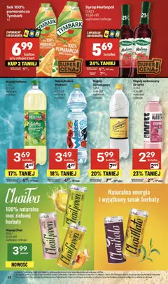 Delikatesy Centrum Gazetka od 18.09.2025 | Strona: 43 | Produkty: Syrop, Malina, Delikatesy, Sok