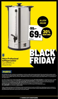 Makro - Black Friday - Voorbeeld van een folder van Makro, geldig van 05.11.2025 | Pagina: 23 | Producten: Folders