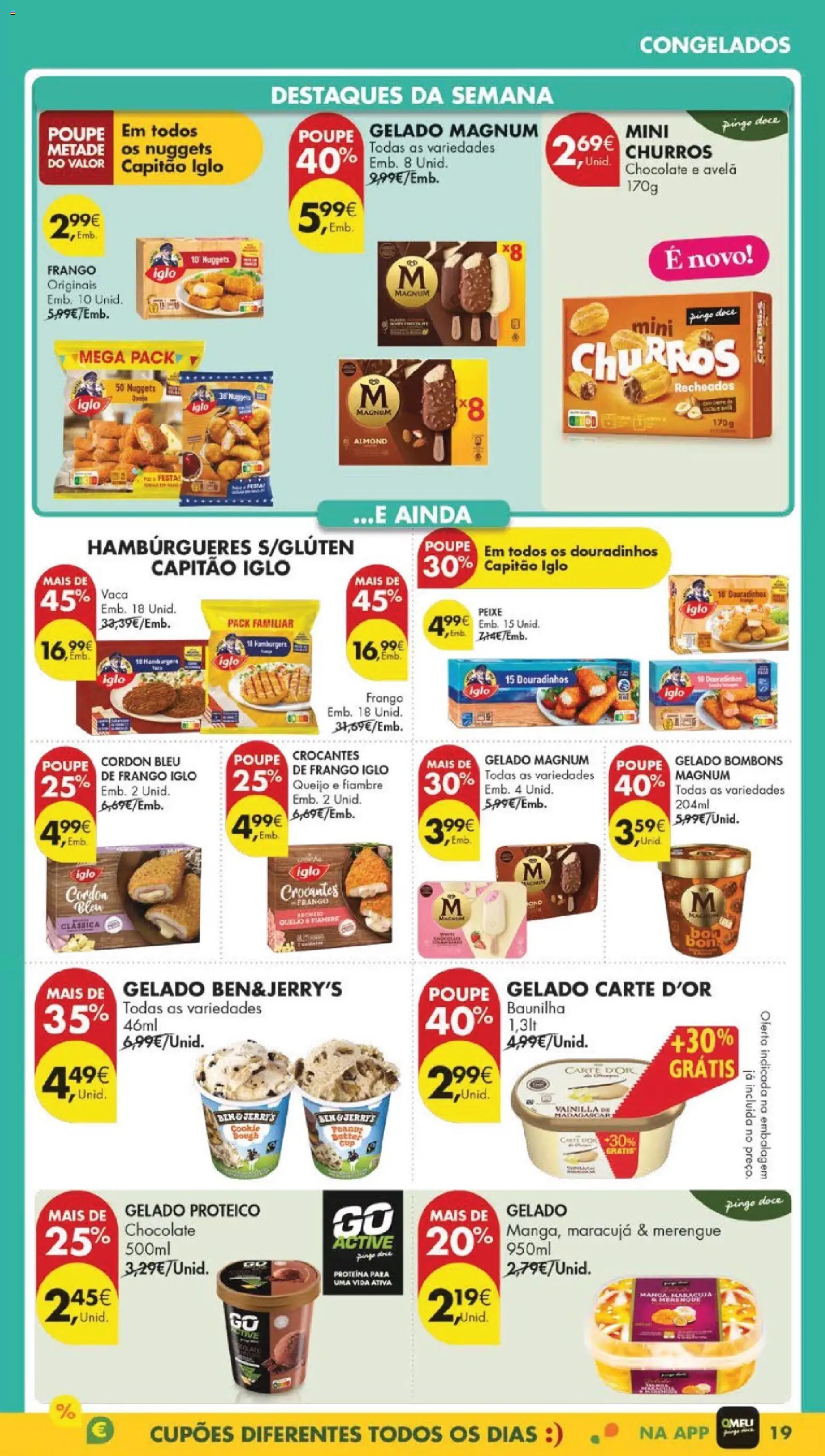 Pingo Doce folheto │ válido de 13.01.2026 | Página: 21 | Produtos: Frango, Queijo, Chocolate, Nuggets