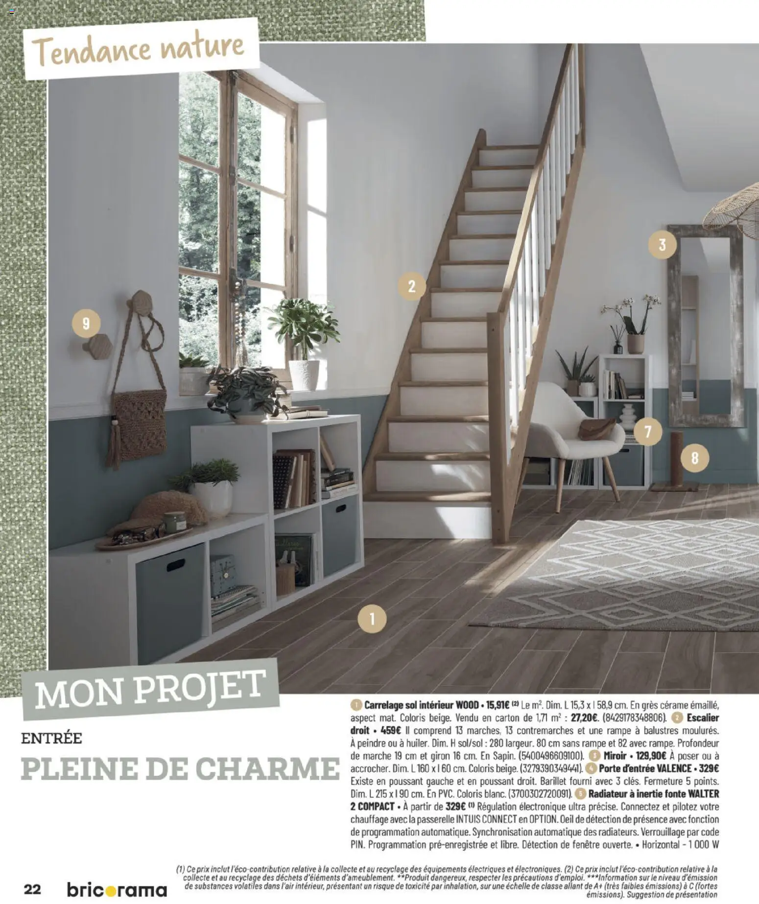 {H1} | Page: 22 | Produits: Porte, Radiateur, Miroir