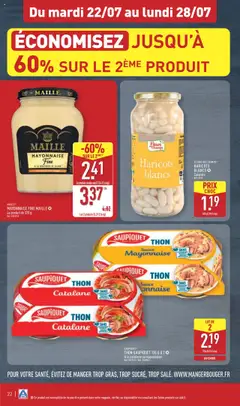  | Page: 24 | Produits: Thon, Mayonnaise, Moutarde