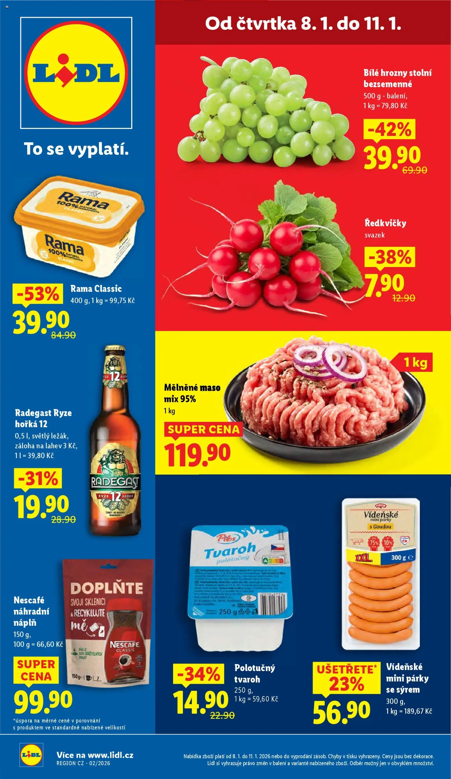 Lidl leták od 08.01.2026 | Strana: 1