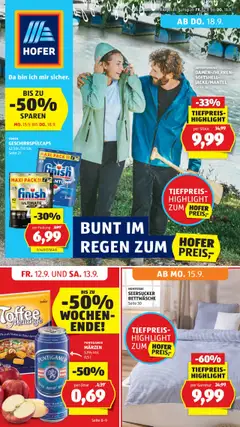 Hofer Flugblatt ab 12.09.2025 gültig