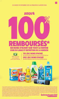Intermarché - Prévisualisation de Intermarché - Découvrez nos offres de la semaine valide à partir de 30.12.2025 | Page: 3 | Produits: Citron, Lenor, Piles, Cadre